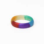 ARC silikonering i farven rainbow